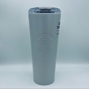 STARBUCKS Ice Stainless-Steel Tumbler - Pearl White - 16 oz